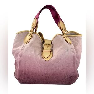 💖Louis Vuitton Monogram Denim Sunbeam Tote (FO3110)